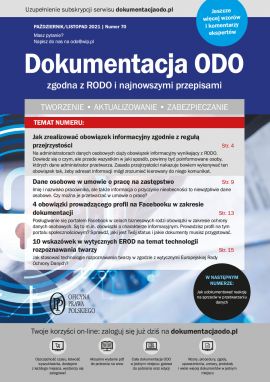 Dokumentacja ODO nr 70 4AI0070