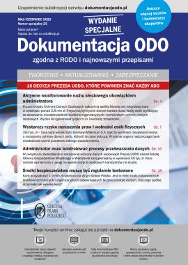 Dokumentacja ODO nr specjalny 25 5AI0025