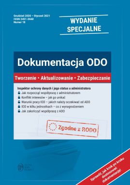 Dokumentacja ODO nr specjalny 18 5AI0018