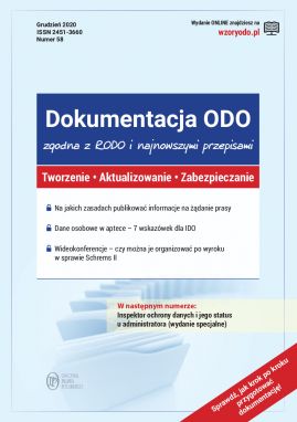 Dokumentacja ODO nr 58 4AI0058