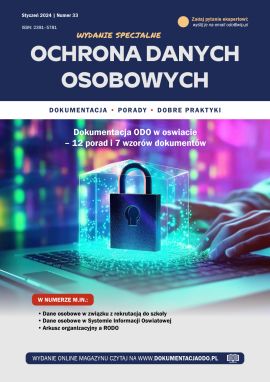 Ochrona danych osobowych nr specjalny 33 5AI0033