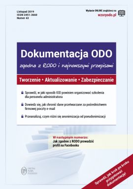 Dokumentacja ODO nr 43 4AI0043 okładka