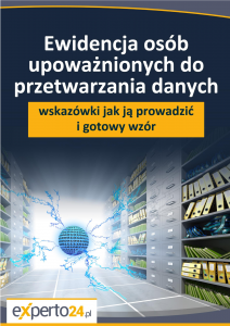 Ewidencja osób upoważnionych do przetwarzania danych